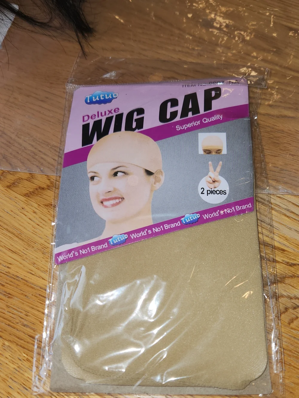 Black 8 Inche Wig